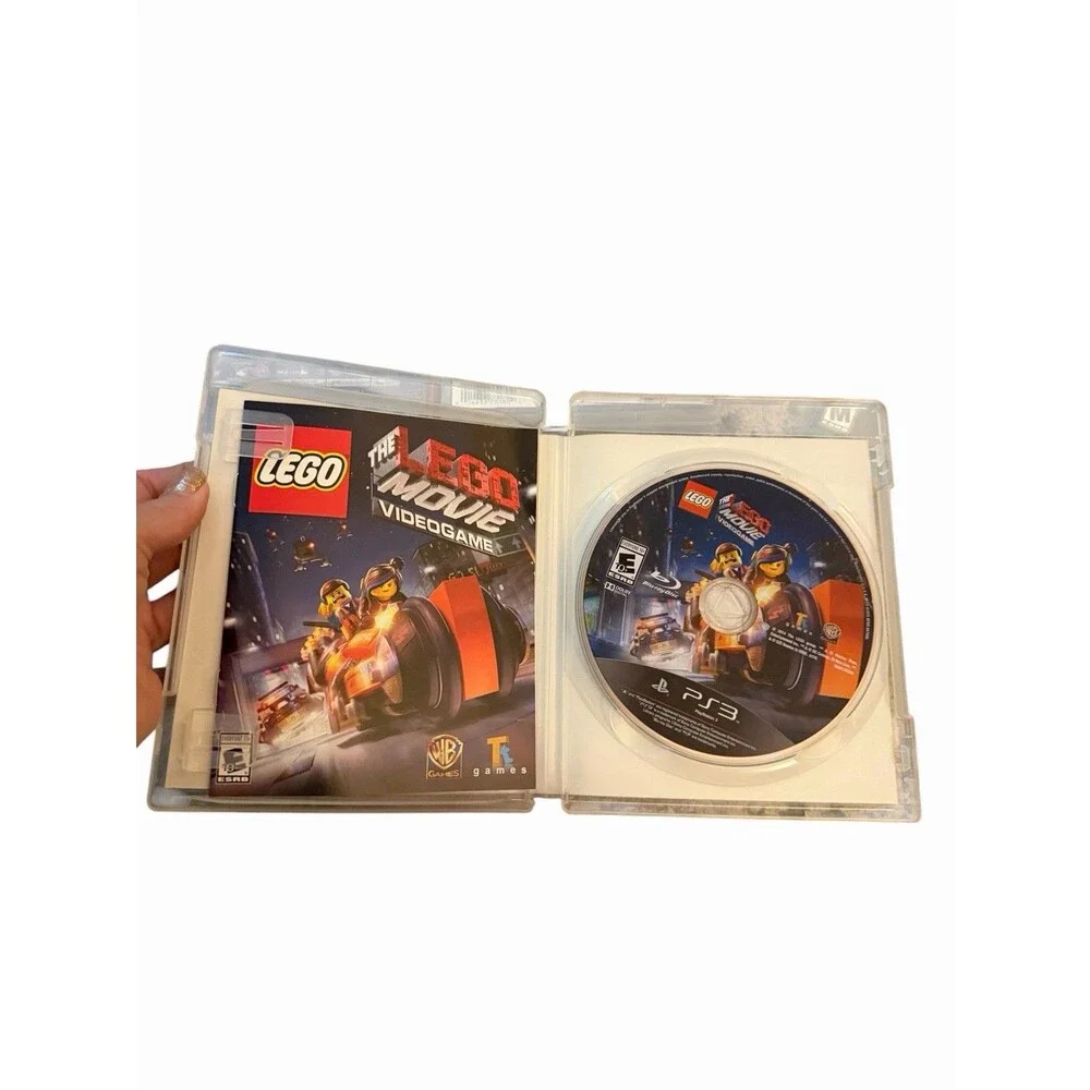 Lot Of 3 PS3 Games Lego Movie, Plants Vs Zombies Garden Warfare & MLB 2K12